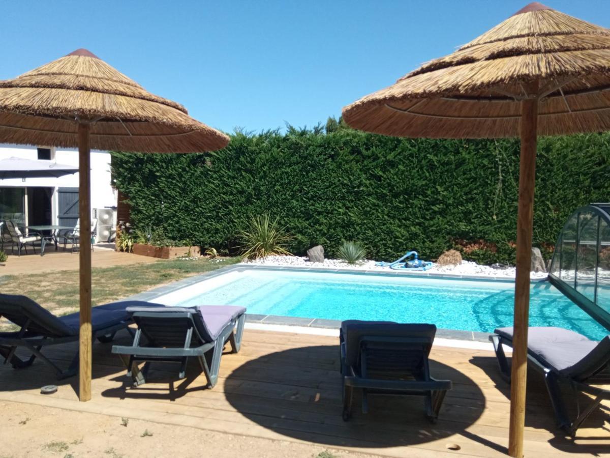 Bed and Breakfast Mas Des Vignes Piscine Chauffee Le Champ-Saint-Pere Экстерьер фото