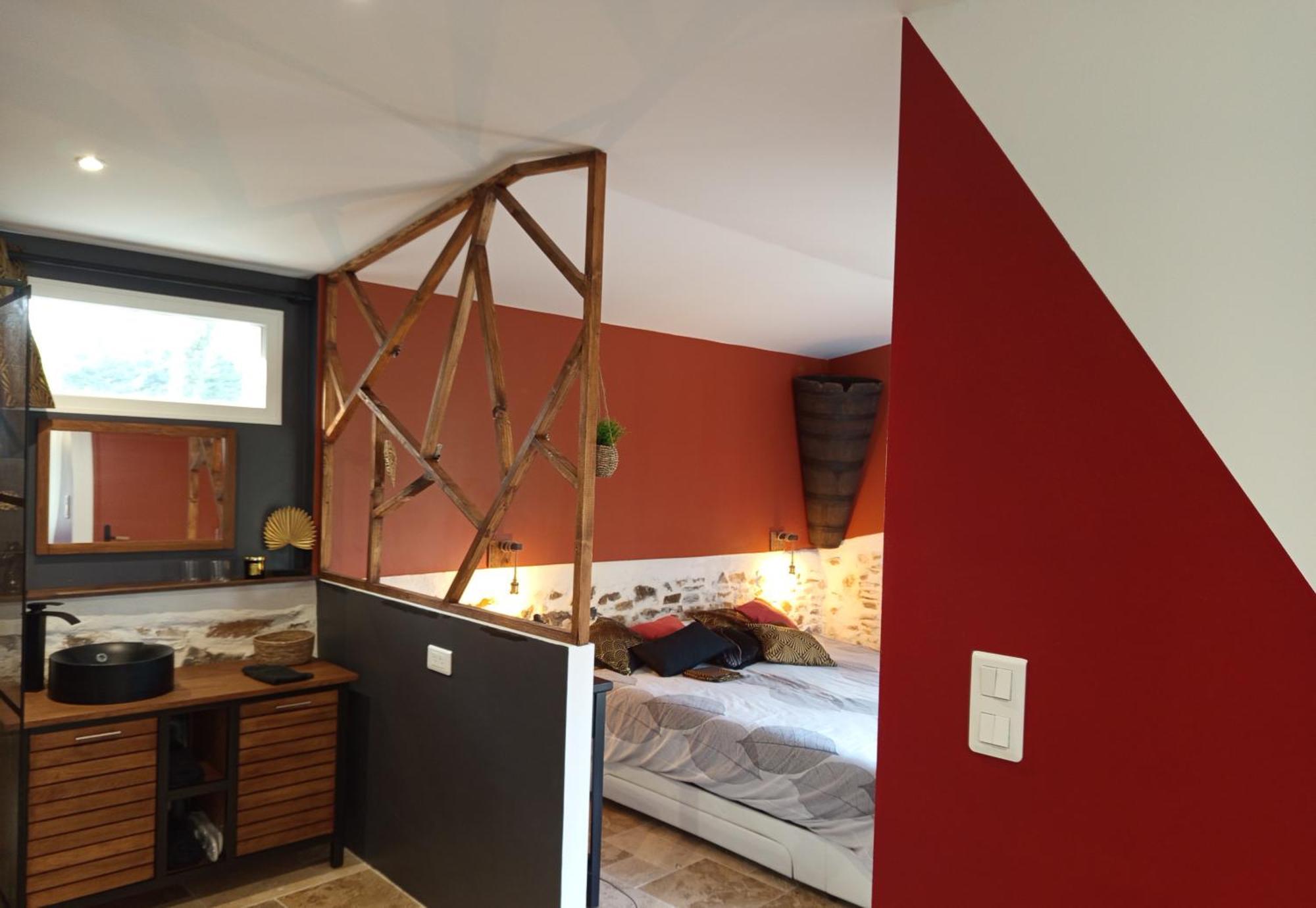 Bed and Breakfast Mas Des Vignes Piscine Chauffee Le Champ-Saint-Pere Экстерьер фото